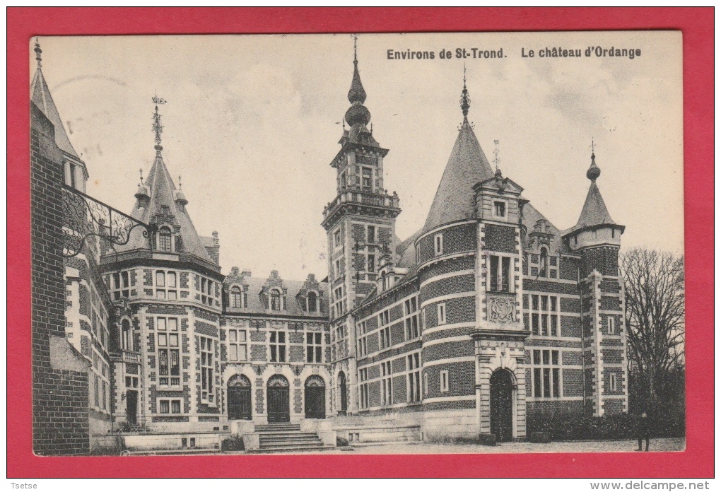 Ordingen - Kasteel Van Ordange - 1913 ( Verso Zien ) - Sint-Truiden