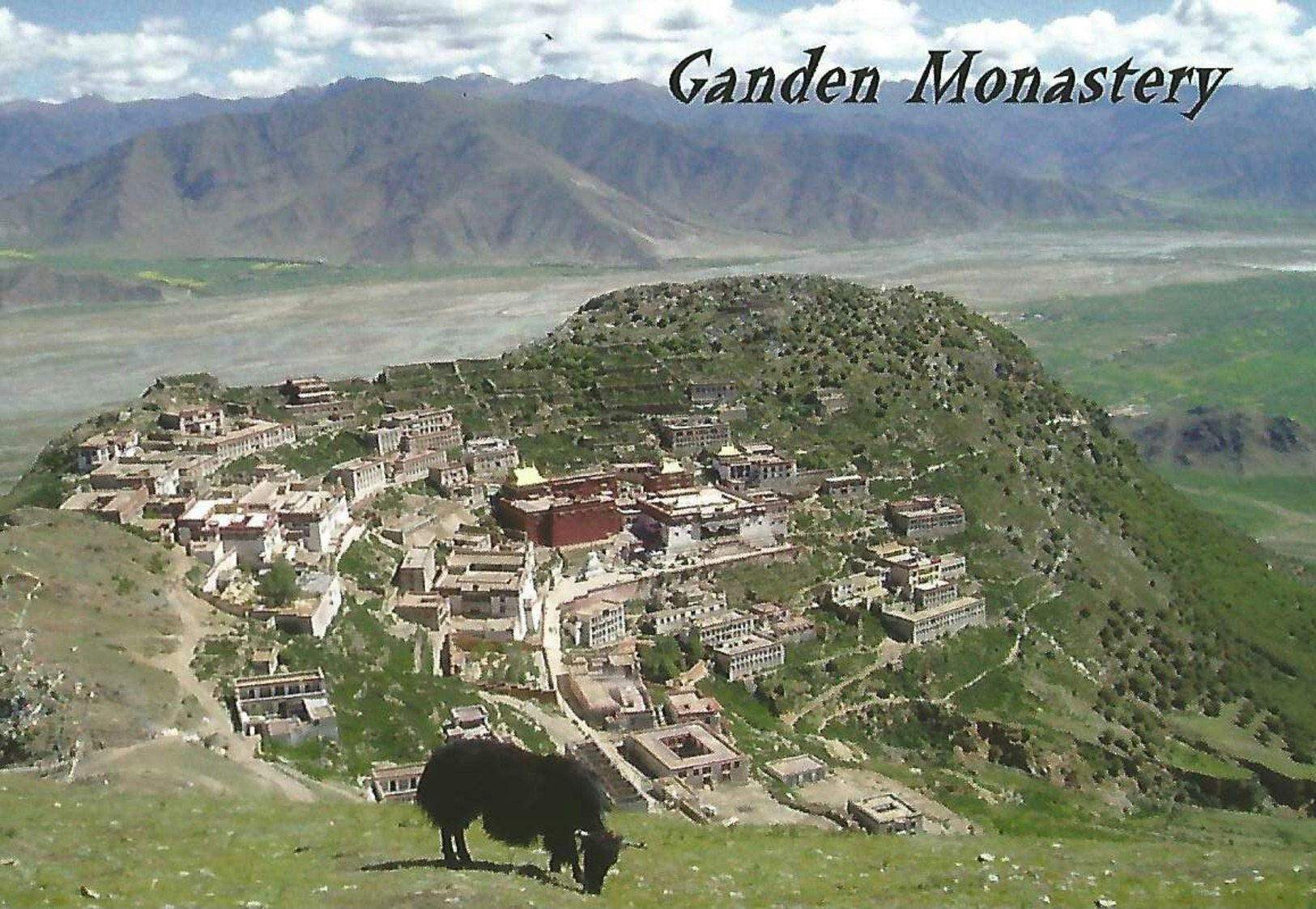 AK  Tibet * Ganden Monastery * Ganden Ist Eines Der " Drei Großen Klöster " Der Gelug -Schule Des Tibetischen Buddhismus - Tíbet