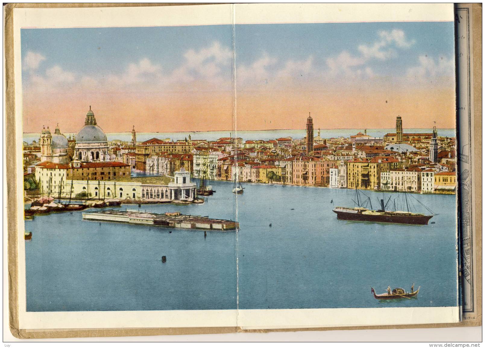 VENEZIA - Album, Carnet - Panorama ( 64 X 14 Cm ) + 26 Diversi Punti Di Vista, - Venezia