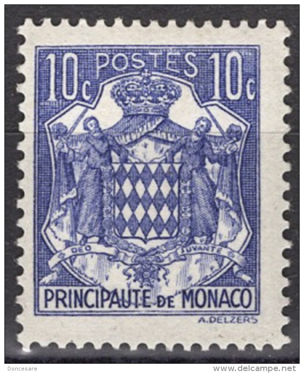 MONACO 1937  - Y.T. N° 158 - NEUF* (lot9) - Neufs