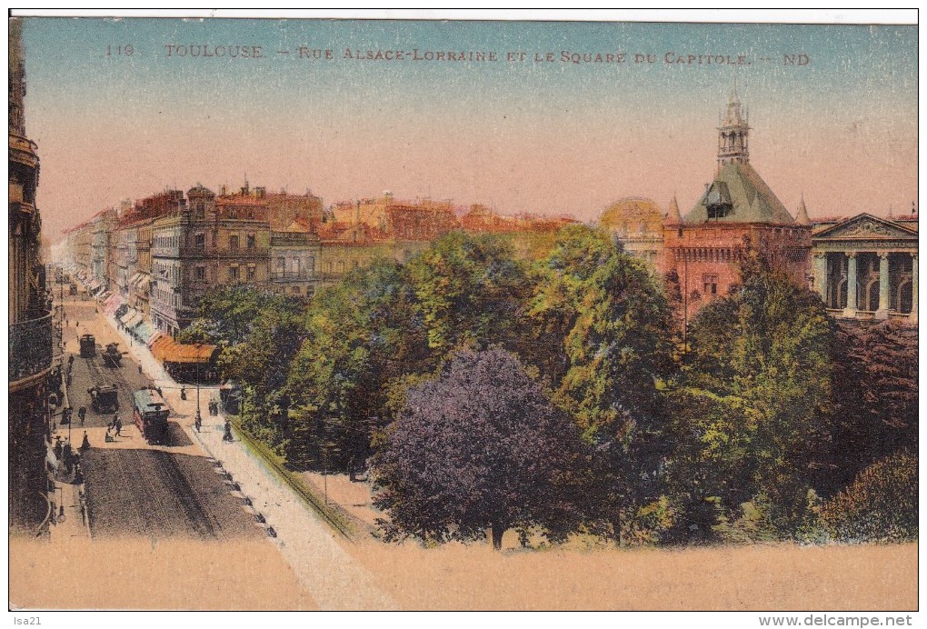 Petit lot de 31 cartes postales anciennes CPA TOULOUSE toutes scannées