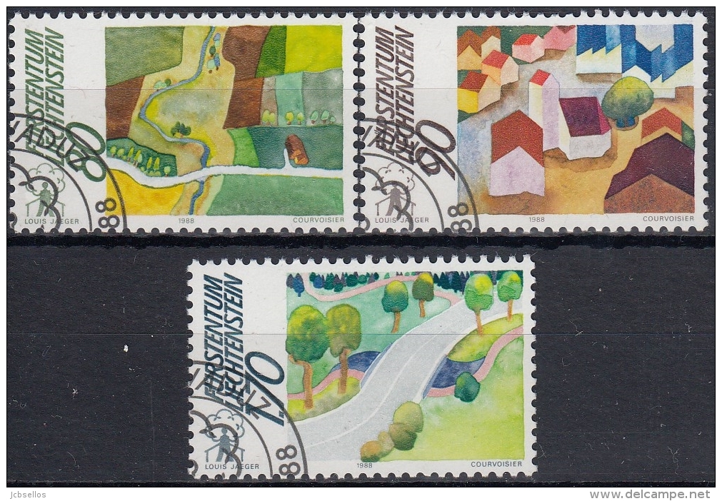 Liechtenstein 1988 Nº 880/82 Usado - Usados