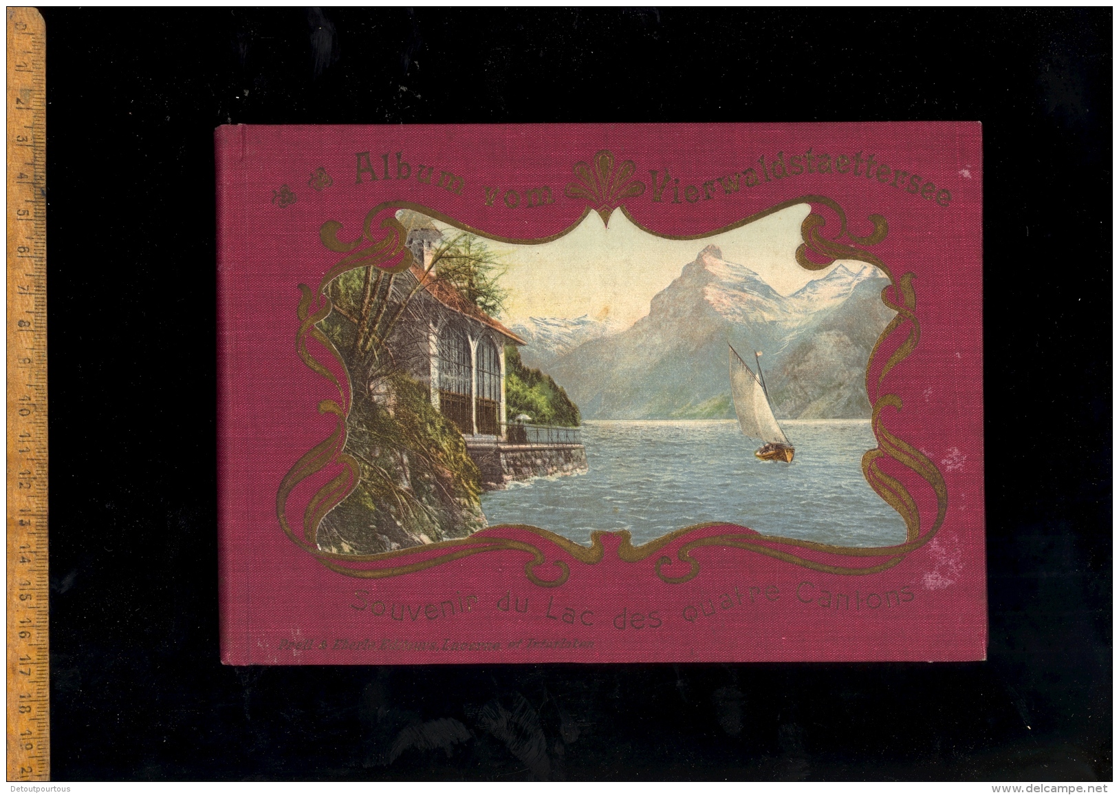 Album Von Vierwaldstaettersee Souvenir Du Lac Des Quatre Cantons Luzern Weggie Vitznau Rigi Beckenried Gersau Treib ... - Schweiz