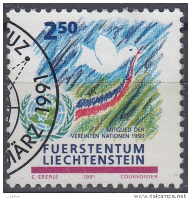 Liechtenstein 1991 Nº 956 Usado - Usados