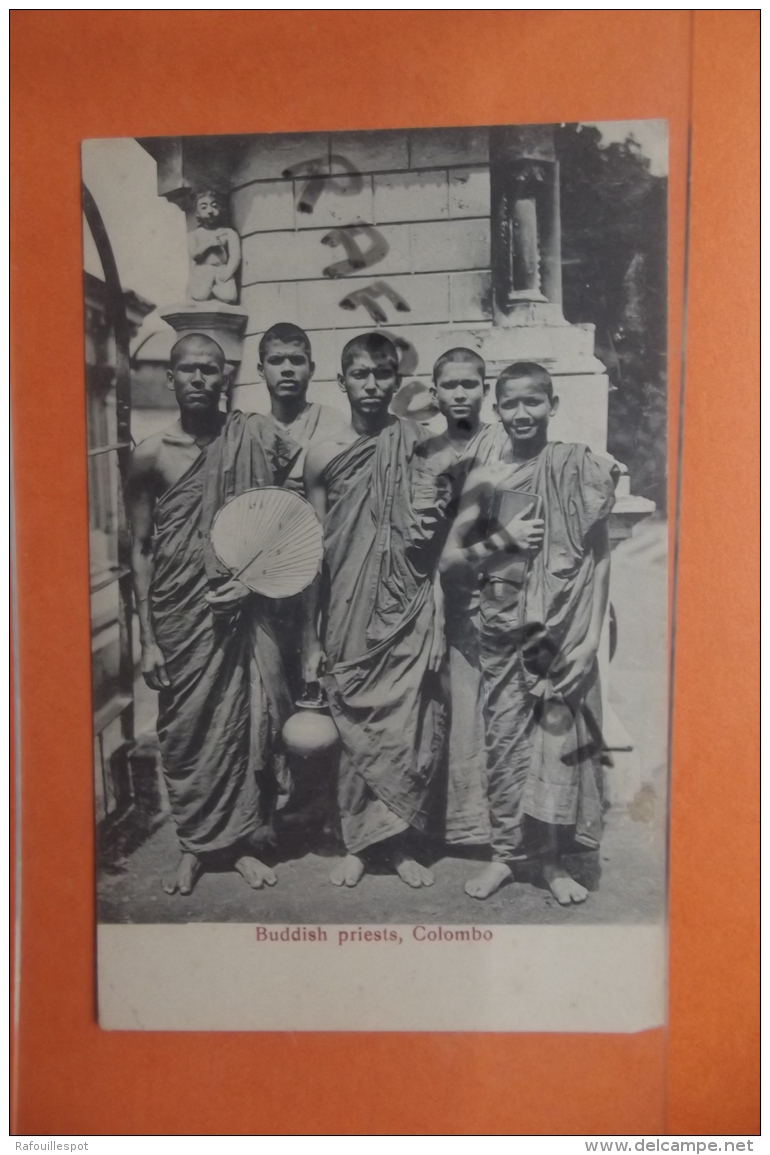 Cp Colombo Buddish Priests - Sri Lanka (Ceylon)