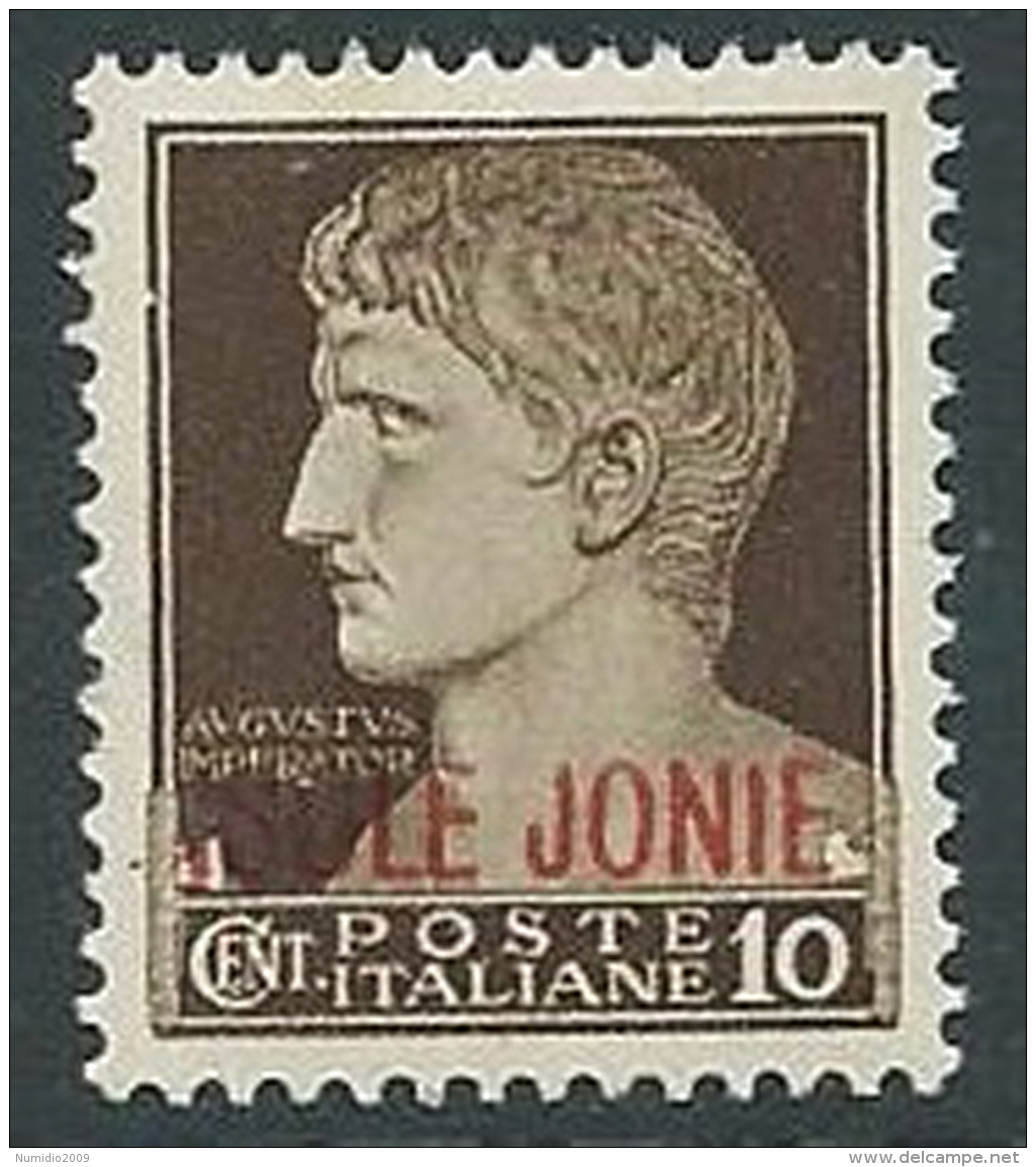 1941 ISOLE JONIE EFFIGIE 10 CENT MNH ** - P2-7 - Îles Ioniennes
