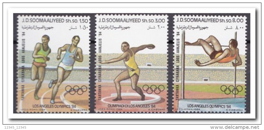 Somalië 1984, Postfris MNH, Olympics - Somalië (1960-...)