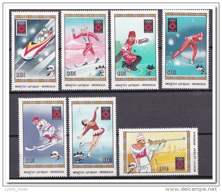 Mongolië 1974, Postfris MNH, Olympics - Mongolië