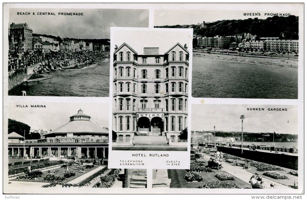 ISLE OF MAN - DOUGLAS - HOTEL RUTLAND RP Iom394 - Isle Of Man