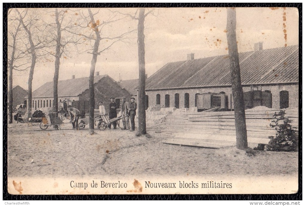 CAMP DE BEVERLOO -  * NOUVEAUX BLOCKS MILITAIRES * Niet Courant - Leopoldsburg (Kamp Van Beverloo)