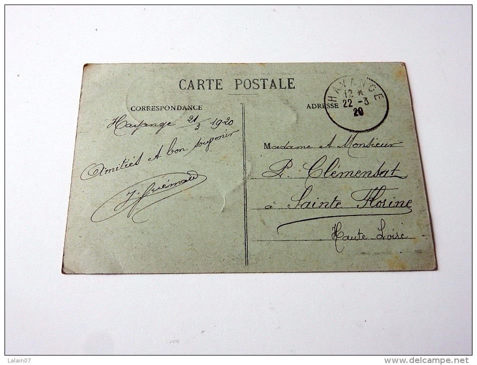 Carte Postale Ancienne : HAYANGE : Hauts-Fourneaux Du Patural, En 1920 - Hayange