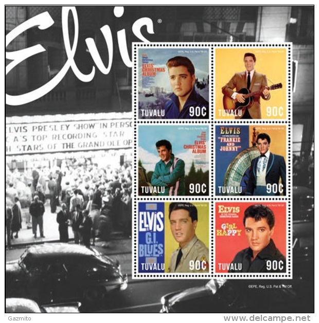 Tuvalu 2014, Elvis 6val In BF - Elvis Presley