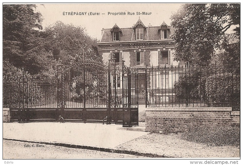 ETREPAGNY  Propriété Rue St Maur écrite TTBE - Sonstige & Ohne Zuordnung