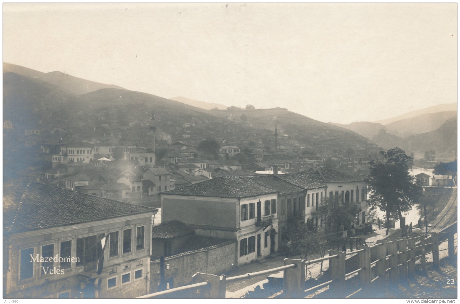 CPA MACEDOINE Carte-photo Veles - Noord-Macedonië