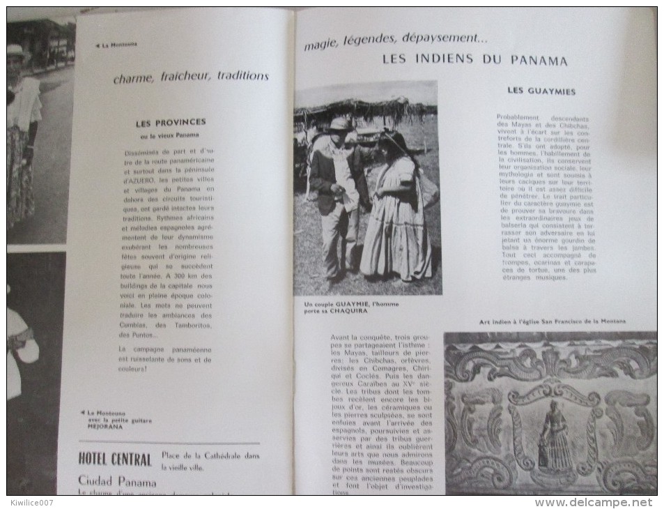 PANAMA  CARREFOUR DU MONDE  Canal De Panama  Chocos Mirafiores Gatun  Balseriza - Programmes