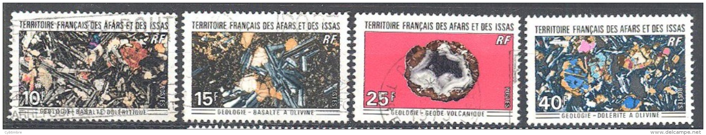 Afars Et Issas.:Yvert N° 368/71° - Oblitérés