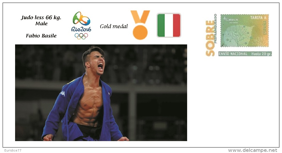Spain 2016 - Olympic Games Rio 2016 - Gold Medal Judo Male Italy Cover - Otros & Sin Clasificación