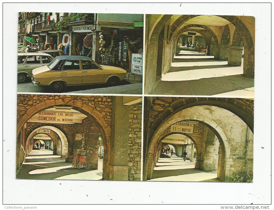 Cp , Automobiles , Espagne , SAN VICENTE DE LA BARQUERA , Los Arcos , Vierge , Foto : Castro , N° 102 - Turismo