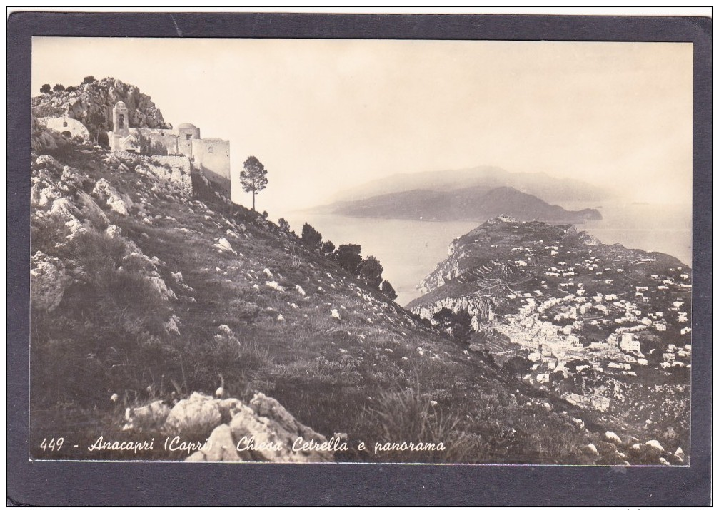 Old Post Card Of Anacapri,(Capri) Campania, Italy,S8.. - Napoli (Naples)