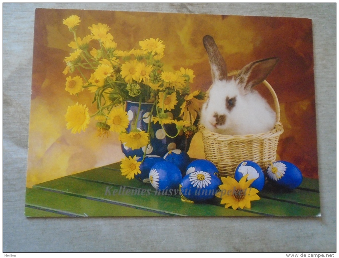 D138469   Hungary  Franking Machine  Rákospalota   30 Ft. Easter Card  2002 - Usado