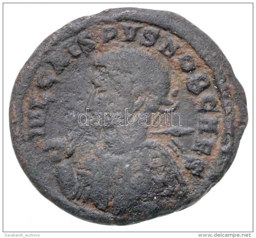 Római Birodalom / Trier / Crispus 322-323. Follis Cu (2,72g) T:2-,3
Roman Empire / Trier / Crispus 322-323.... - Ohne Zuordnung
