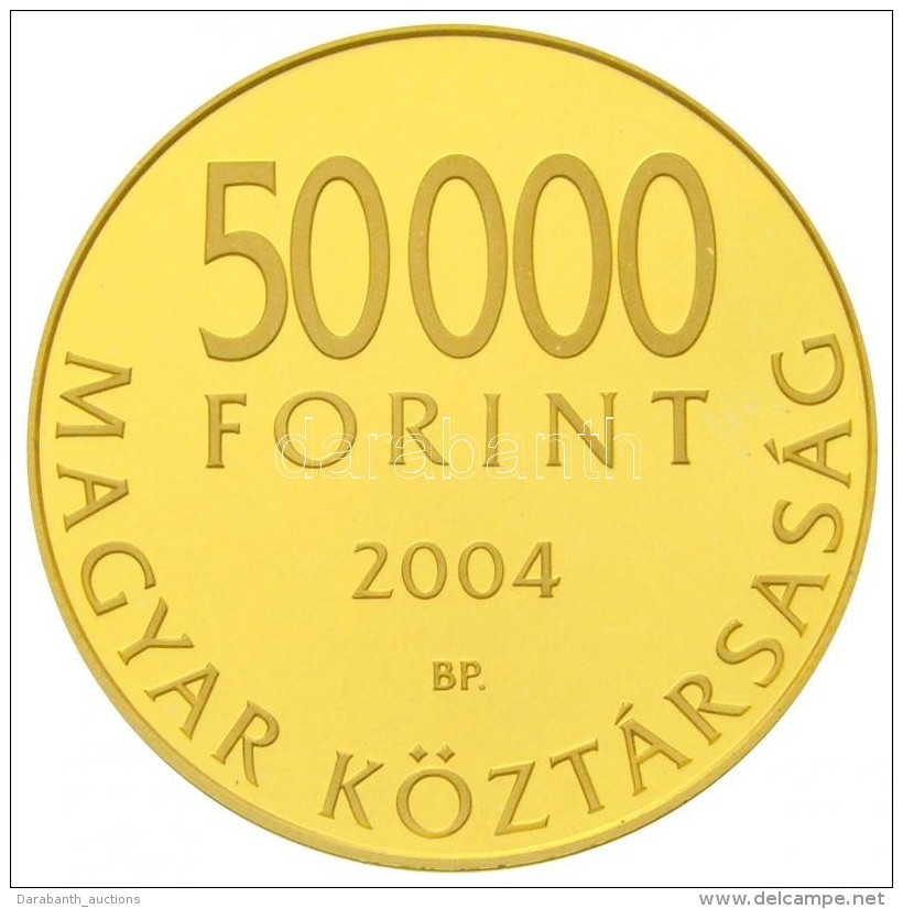 2004. 50.000Ft Au 'Magyarország Az Európai Unió Tagja' (14,1g/0.986) T:1 (PP)
Hungary 2004.... - Ohne Zuordnung