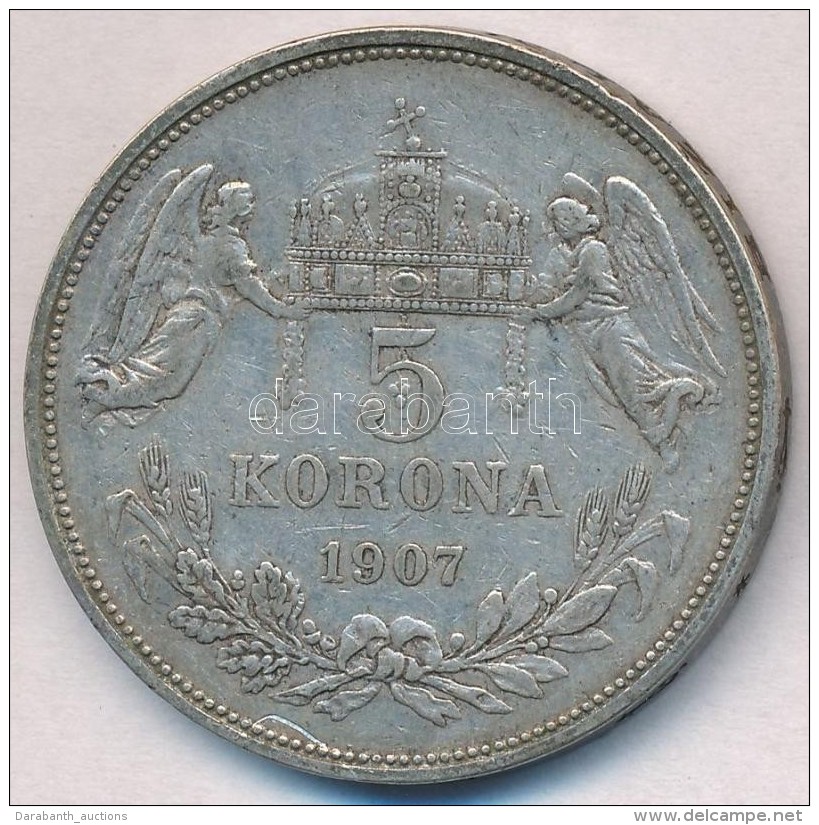 1907KB 5K Ag 'Ferenc József' T:2- Kis Ph.
Adamo K7 - Unclassified