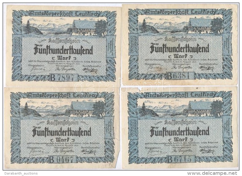 Németország / Weimari Köztársaság / Leutkirch 1923. 500.000M (10x) T:III
Germany /... - Ohne Zuordnung