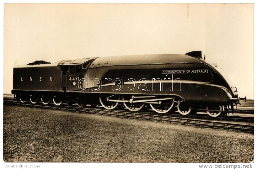 ** T2 L.N.E.R. 4-6-2. Type, Express Locomotive No. 4491. 'Commonwealth Of Australia' - Unclassified