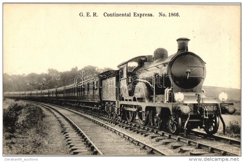 ** T1 G.E.R. Continental Express No. 1866., Locomotive, Tran - Ohne Zuordnung