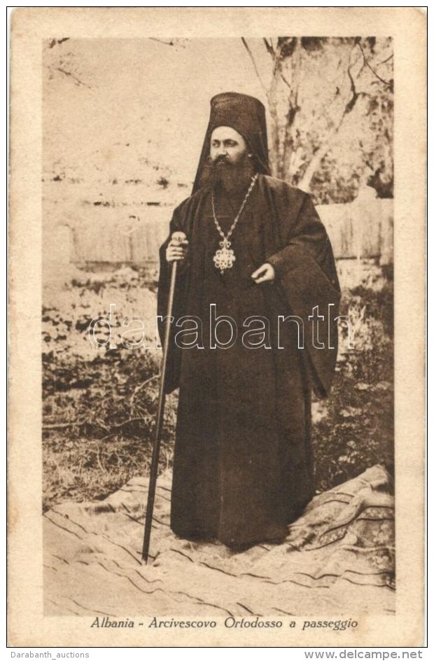 * T2/T3 Arcivescovo Ortodosso A Passeggio / Albanian Orthodox Archbishop - Ohne Zuordnung