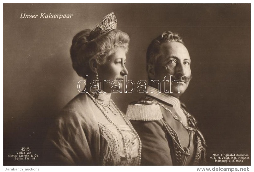 ** T1/T2 Wilhelm II, Kaiserin Auguste Victoria - Ohne Zuordnung