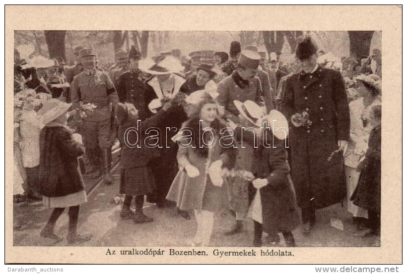 ** T2 Az Uralkodópár Bozenben / Charles IV And Zita In Bolzano - Ohne Zuordnung