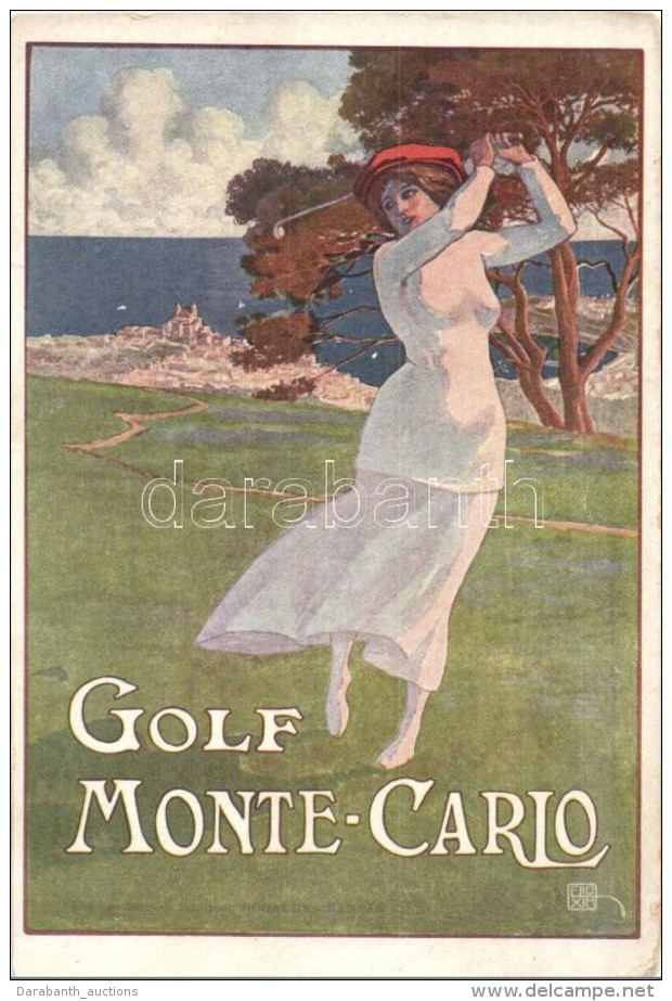 ** T2/T3 Golf De Monte-Carlo, Sport Advertisement S: Elio Ximenes - Ohne Zuordnung