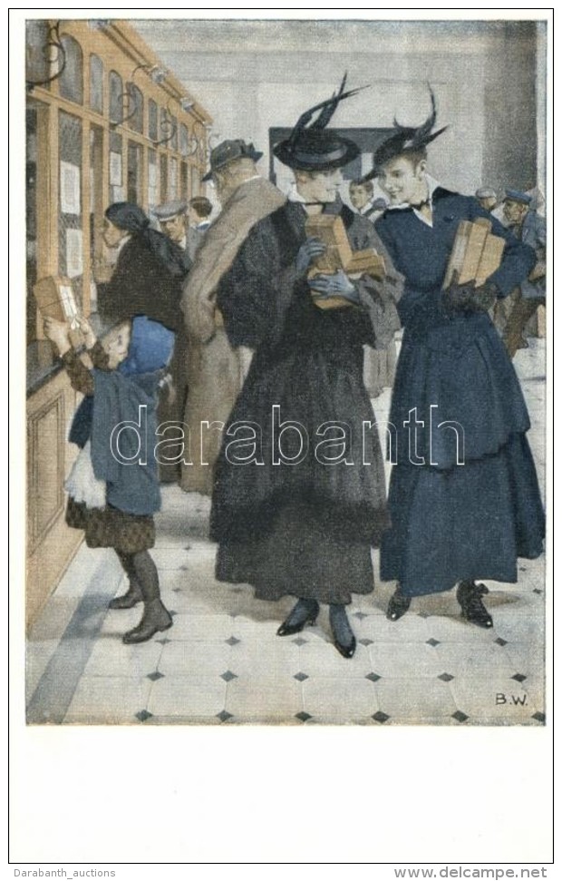 ** T1 Kriegspostkarten Von B. Wennerberg Nr. 15. Liebesgaben / German WWI Propaganda S: Wennerberg - Ohne Zuordnung