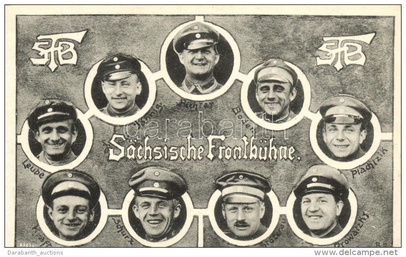 * T1/T2 Sächsische Frontbühne (STB) / German Soldiers, Sachsen - Ohne Zuordnung