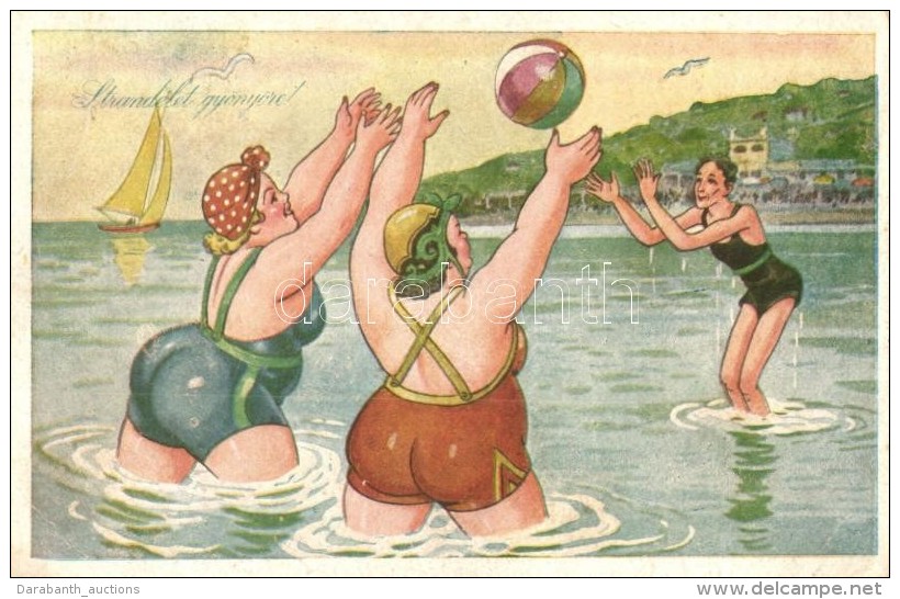 T3 'Strandélet Gyönyöre' / Bathing Ladies, Humour (EB) - Ohne Zuordnung