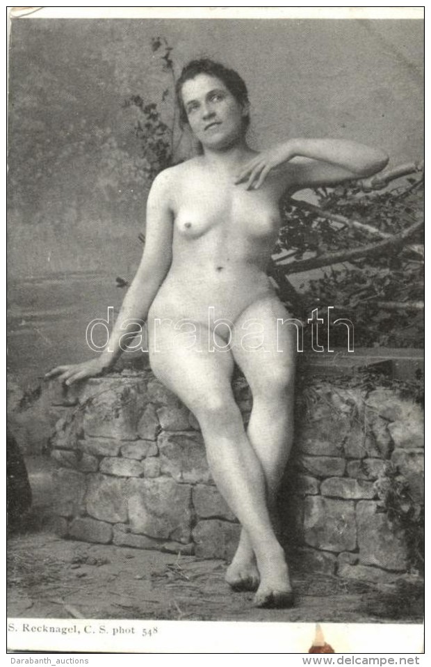 ** T4 Erotic Nude Lady, S. Recknagel, C.S. Phot 548.  (r) - Ohne Zuordnung