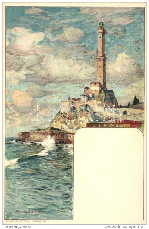 ** T1/T2 Genova, Litho S: Manuel Wielandt - Ohne Zuordnung