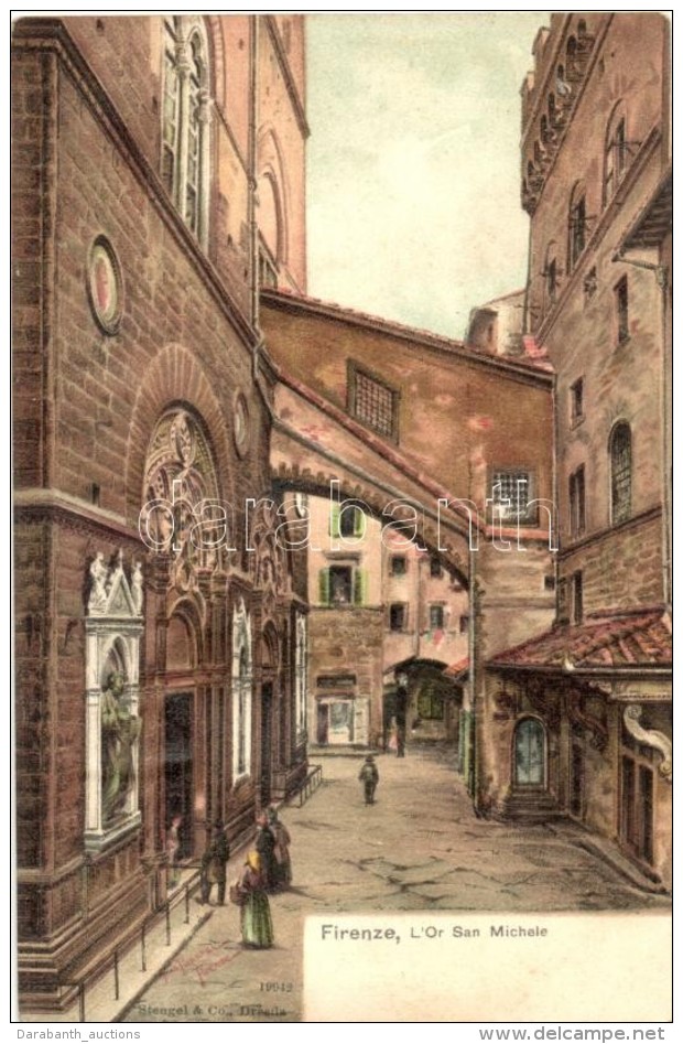 ** T2/T3 Firenze, Florence; L'Or San Michele, Litho - Ohne Zuordnung