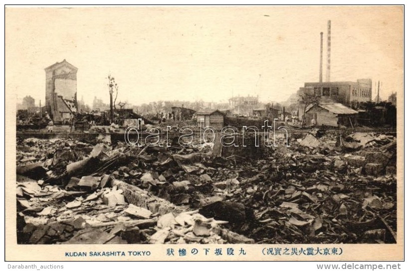 ** T1/T2 Tokyo, The Great Kanto Earthquake; Kudan Sakashita - Ohne Zuordnung