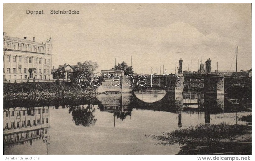 ** T1 Tartu, Dorpat; Steinbrücke / Bridge - Ohne Zuordnung