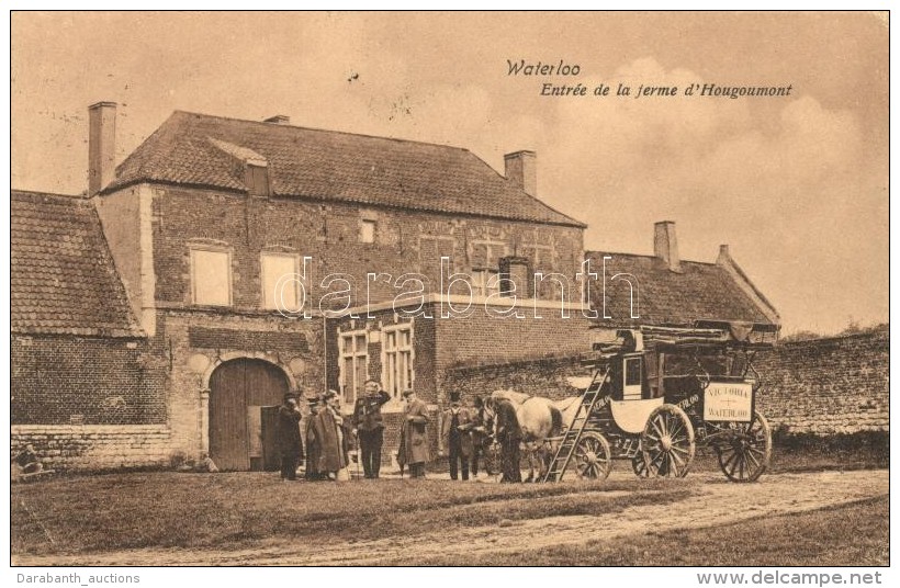 T2/T3 Waterloo, Entrée De La Ferme D'Hougoumont / Entrance Of The Farmhouse (EK) - Ohne Zuordnung