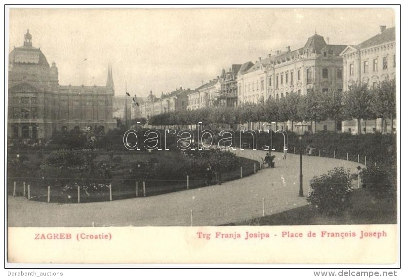 T2 Zagreb, Trg Franja Josipa / Place De Francois Joseph / Square - Ohne Zuordnung