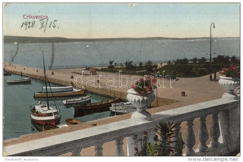 T3 Crikvenica, Cirkvenica; KikötÅ‘ / Port (kis Szakadás / Small Tear) - Ohne Zuordnung