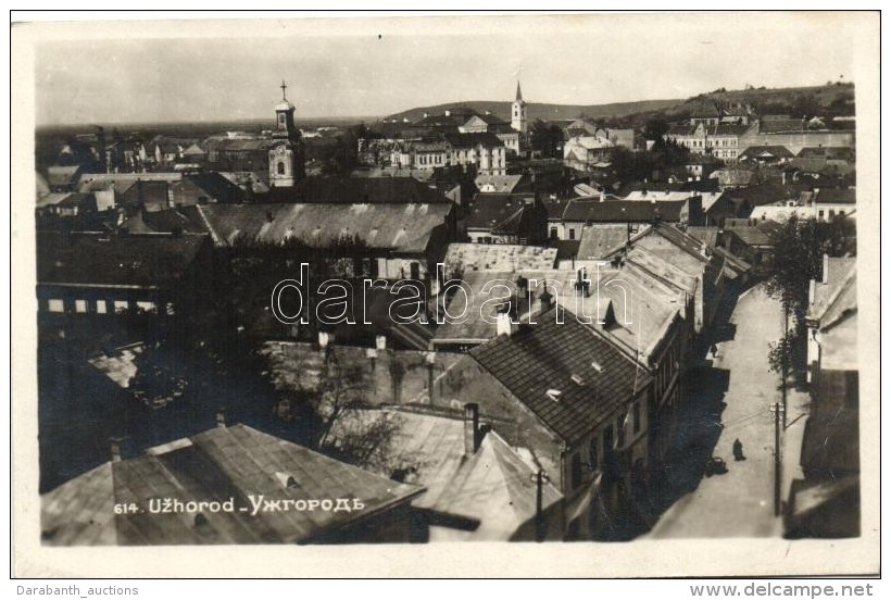 * T3 Ungvár, Uzhorod; Látkép / General View (fa) - Ohne Zuordnung