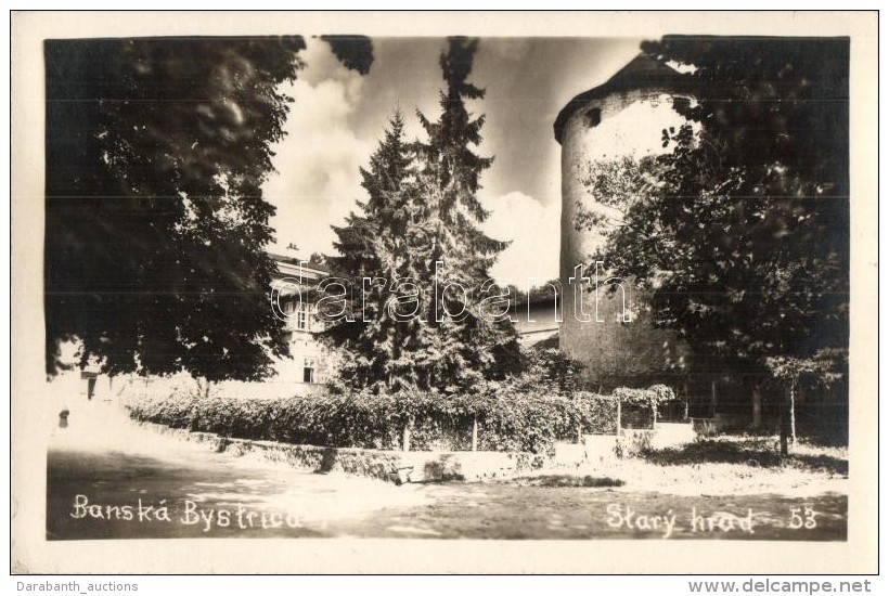 ** T1 Besztercebánya, Banska Bystrica; Óvár / Stary Hrad / Old Castle, Photo - Ohne Zuordnung