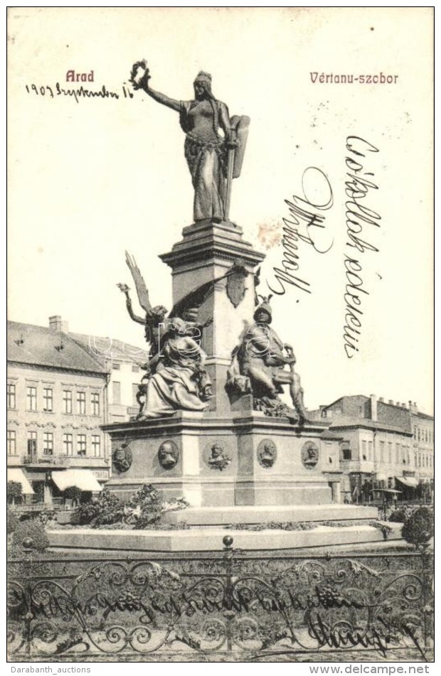 T2 Arad, Vértanú Szobor / Martyrs' Statue - Ohne Zuordnung