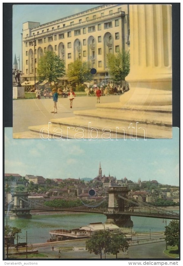 ** * 8 Db MODERN Colorvox és Külföldi Hanglemez-képeslap; Budapest, Bucharest, Gyerekek / 8... - Ohne Zuordnung