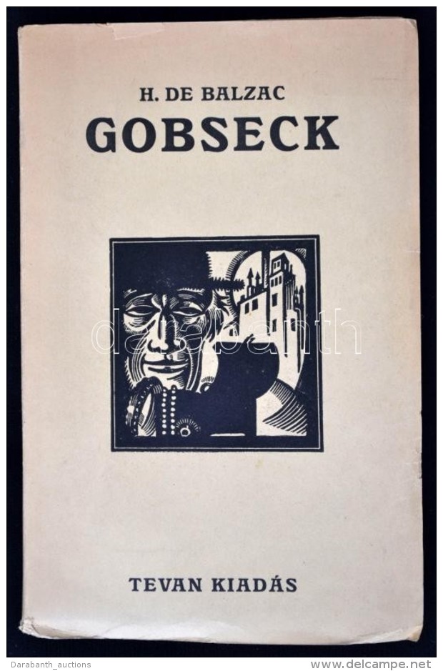 Honoré De Balzac: Gobseck. Ford. Aranyossy Pál. Békéscsaba,1919, Tevan. 94 P.... - Ohne Zuordnung